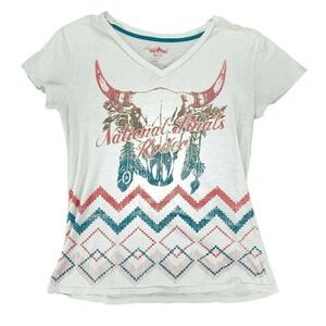Prorodeo‎ Gear National Finals Rodeo NFR T-Shirt Western Cowgirl Large Vintage